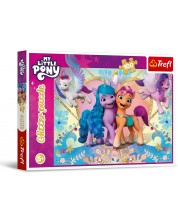 Puzzle cu brocart Trefl din 100 de piese - My Little Pony -1
