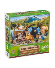 Puzzle Master Pieces din 500 de piese - Rocky Mountain -1