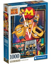 Puzzle Clementoni din 1000 piese - Despicable me 4