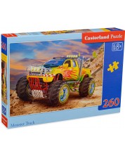 Puzzle Castorland din 260 de piese - Monster Truck -1