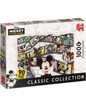 Puzzle Jumbo din 1000 de piese - Mickey 90th Anniversary -1