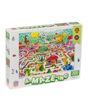 Puzzle Master Pieces din 200 de piese - Blocuri de jucărie -1