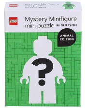 Puzzle-ghicitoare Chronicle Books  din 126 de piese - Mini figurine, ediție cu animale -1