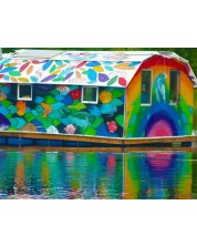 Puzzle Springbok din 500 de piese - The Boat House -1