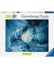 Puzzle Ravensburger din  500 piese - Ochiul ghețarului -1