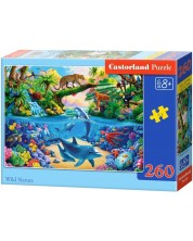 Puzzle Castorland din 260 de piese - Natură sălbatică -1