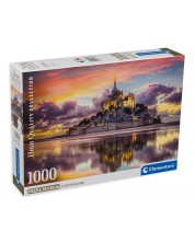 Puzzle Clementoni din 1000 de piese - Castelul Mont Saint-Michel