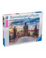 Puzzle Ravensburger de 1000 piese - Plimbarepe podul Carol