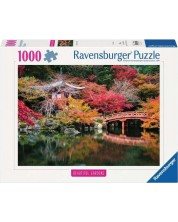 Puzzle Ravensburger  din 1000 de piese  - Grădinile Japoneze Daigo-ji din Kyoto -1