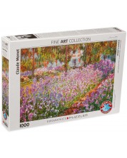 Puzzle Eurographics de 1000 piese – Gradina pictorului, Claude Monet -1
