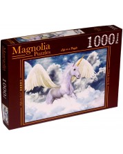 Puzzle Magnolia din 1000 de piese - Pegasus în albastru -1