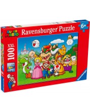 Puzzle Ravensburger din 100 XXL de piese - Super Mario