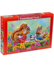 Castorland 500 de piese de puzzle - Tratamente forestiere 