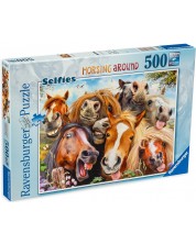 Puzzle Ravensburger de 500 piese - E timpul pentru selfie