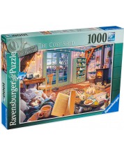Puzzle Ravensburger din 1000 de piese - The Cosy Shed -1