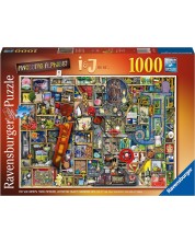 Puzzle Ravensburger din 1000 de piese - Alfabetul Awesome "I & J" -1