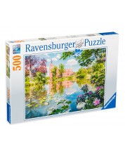  Puzzle Ravensburger de 500 piese - Fairytale castle 