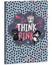 Dosar cu gumă de șters Ars Una Think-Pink - A4 -1