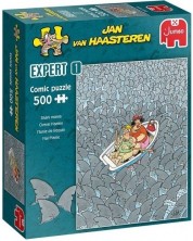 Puzzle Jumbo din 500 de piese - Printre rechini