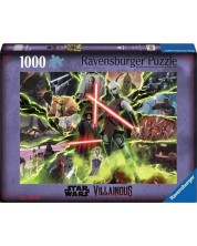 Puzzle Ravensburger din 1000 piese - Războiul Războiului Stelelor: Asajj Ventress -1