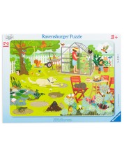 Puzzle Ravensburger din 12 de piese - Grădina noastră -1