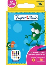 Creioane de colorat Paper Mate Kids - 16 culori