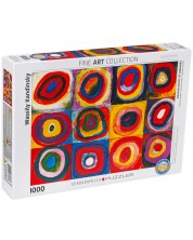 Puzzle Eurographics din 1000 de piese - Teoriea culorilor, Wassily Kandinsky -1