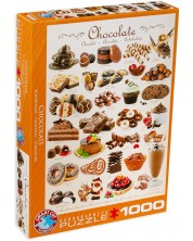 Puzzle Eurographics din 1000 de piese - Ciocolata -1