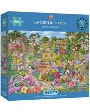 Gibsons 1000 piese puzzle - Grădină înfloritoare