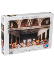Puzzle Eurographics de 1000 piese – Cina cea de taina, Leonardo da Vinci