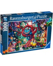 Puzzle Ravensburger din 1000 de piese - Alice în Țara Minunilor