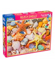 Puzzle  White Mountain din 500 de piese - Beach Shells -1