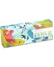 Puzzle Djeco Puzzle Gallery - „După ploaie”, 350 de piese - imagine 1