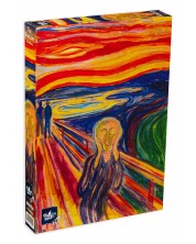 Puzzle Black Sea Lite de 1000 piese - Strigatul, Edward Munch