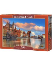 Puzzle Castorland din 500 de piese - Colours of Gdansk -1