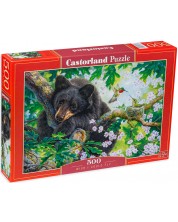Puzzle Castorland din 500 de piese - Ursul pe un copac  -1