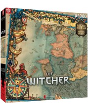 1000 de piese de puzzle cu pradă bună - The Witcher 3: Regatele Nordului