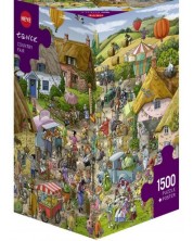 Puzzle Heye din 1500 de piese - Un oras de poveste -1
