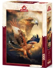 Puzzle Art Puzzle din 1000 de piese - Vultur pe cer