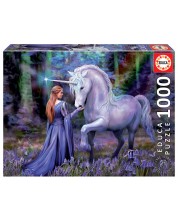 Puzzle Educa de 1000 piese - Bluebell Woods