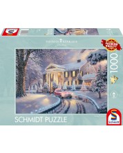 Puzzle Schmidt de 1000 de bucăți - Graceland Christmas