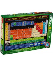 Puzzle Eurographics din 1000 de piese - Tabel periodic -1