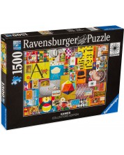 Puzzle Ravensburger din 1500 de piese - Carti colorate -1