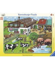 Puzzle Ravensburger din 33 de piese - Animal families -1