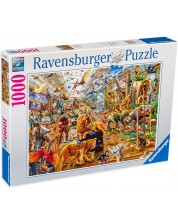 Puzzle de 1000 de piese Ravensburger - Haos in galerie