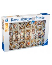 Puzzle Ravensburger de 5000 piese - Capela Sixtina