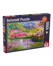 Puzzle Schmidt din 1000 de piese - Colț de paradis