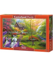 Puzzle Castorland din 500 de piese - Grădină secretă