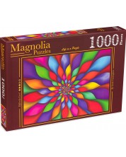 Puzzle Magnolia din 1000 de piese - Culori -1
