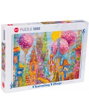 Puzzle Heye din 1000 de piese - Copaci roz -1
